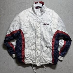 Vintage FILA Quilted Puffer Jacket L Men’s